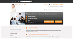 Desktop Screenshot of isis-formation.fr